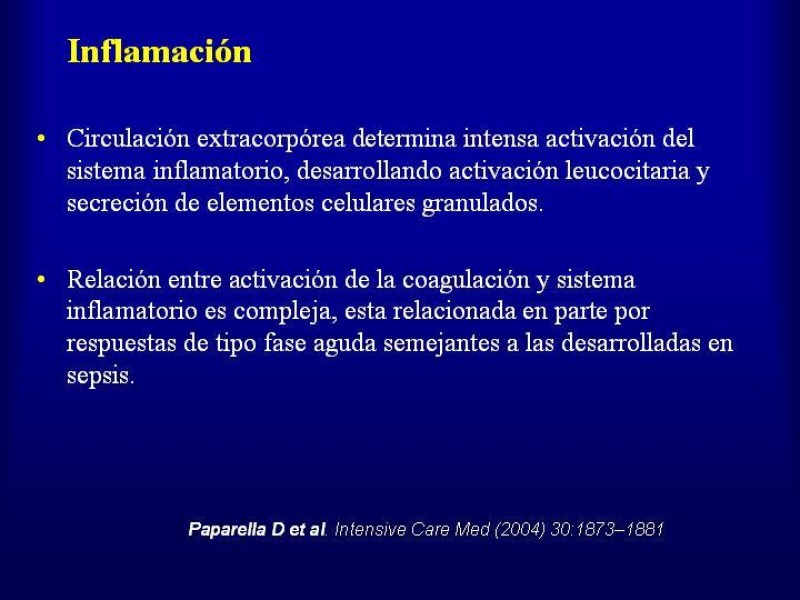 Diapositiva 17 de Efectos deletéreos de la transfusión masiva en cardiocirugía