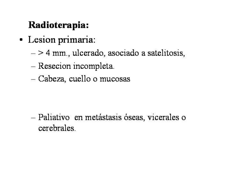 Diapositiva 24 de Manejo del Melanoma
