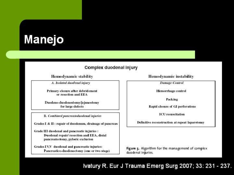 Diapositiva 41 de Trauma Pancreato-Duodenal