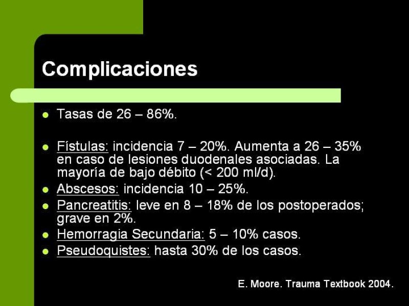 Diapositiva 26 de Trauma Pancreato-Duodenal