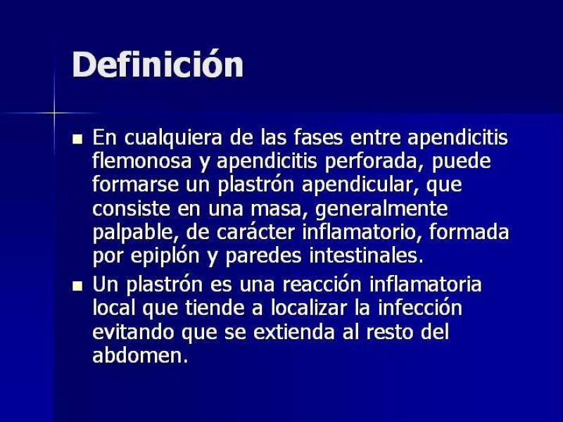 Diapositiva 1 de Plastrón Apendicular