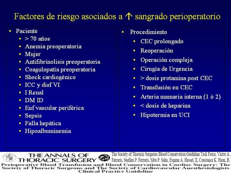 Diapositiva 23 de Efectos deletéreos de la transfusión masiva en cardiocirugía