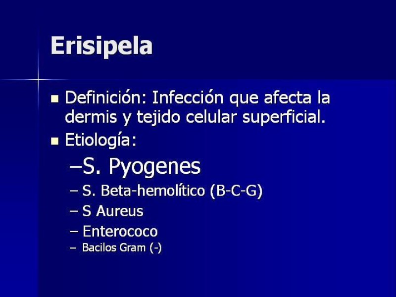 Diapositiva 1 de Celulitis, Erisipela y Loxoscelismo