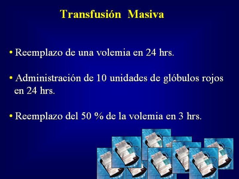 Diapositiva 37 de Efectos deletéreos de la transfusión masiva en cardiocirugía