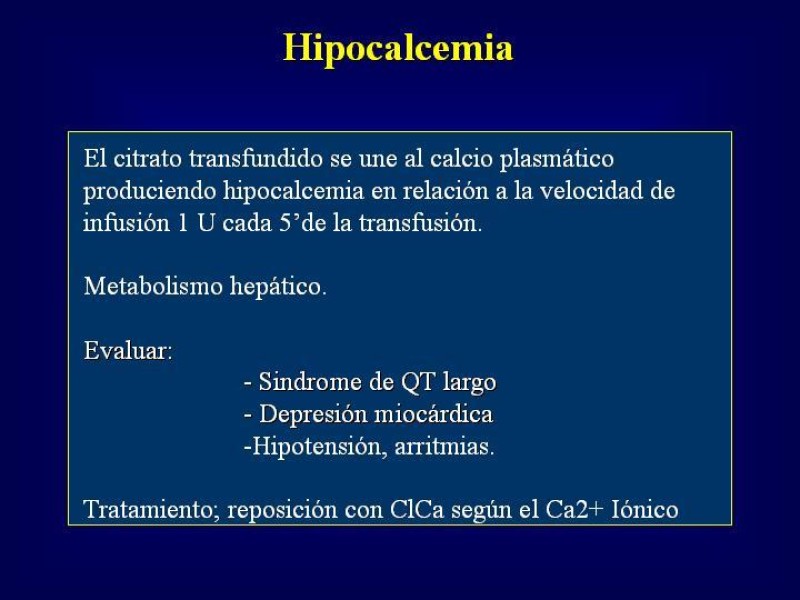 Diapositiva 40 de Efectos deletéreos de la transfusión masiva en cardiocirugía