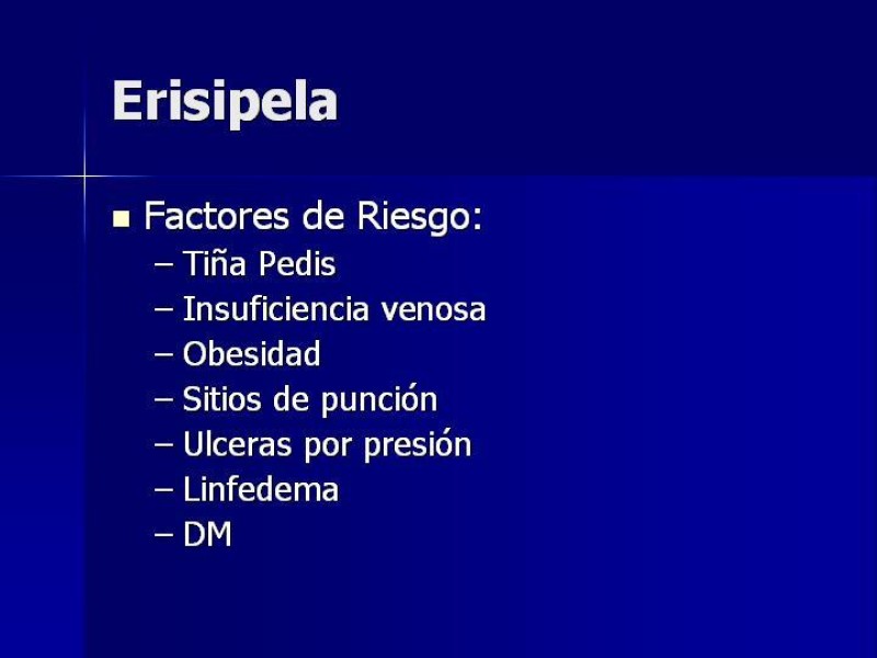 Diapositiva 5 de Celulitis, Erisipela y Loxoscelismo