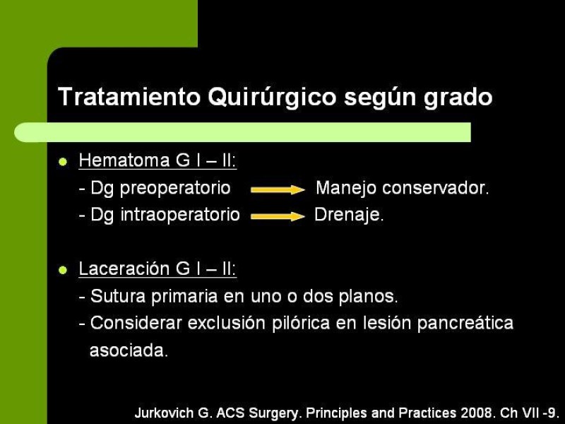 Diapositiva 44 de Trauma Pancreato-Duodenal