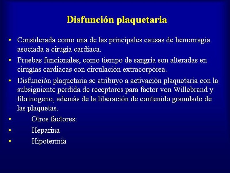 Diapositiva 22 de Efectos deletéreos de la transfusión masiva en cardiocirugía