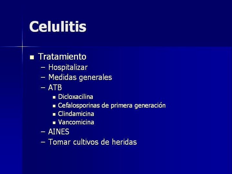 Diapositiva 12 de Celulitis, Erisipela y Loxoscelismo