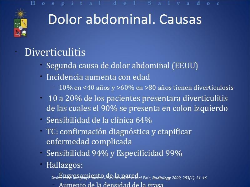 Diapositiva 19 de El rol del TAC de abdomen en Urgencia