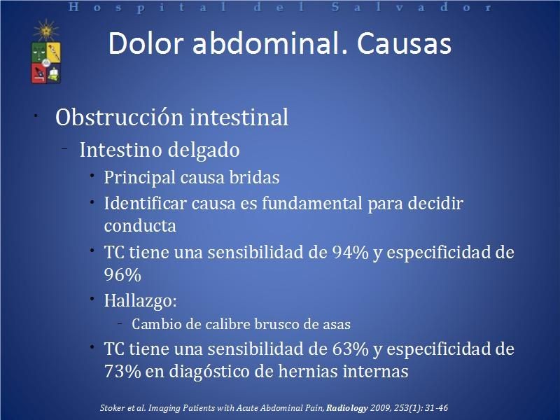 Diapositiva 21 de El rol del TAC de abdomen en Urgencia