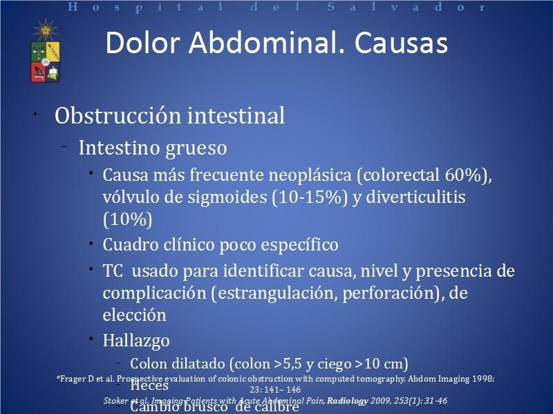 Diapositiva 23 de El rol del TAC de abdomen en Urgencia