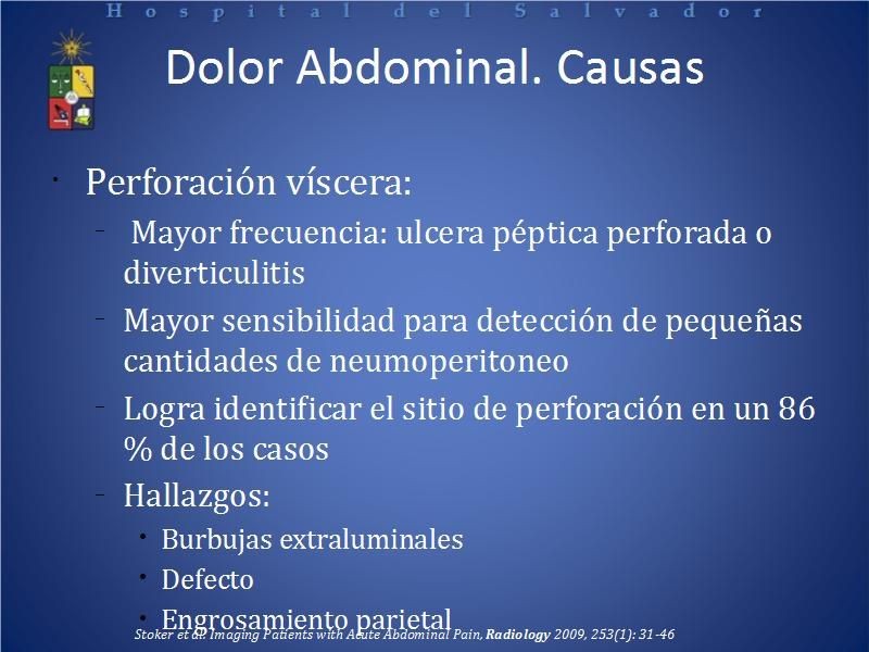 Diapositiva 24 de El rol del TAC de abdomen en Urgencia