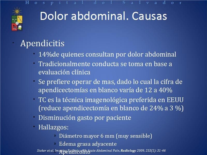 Diapositiva 17 de El rol del TAC de abdomen en Urgencia