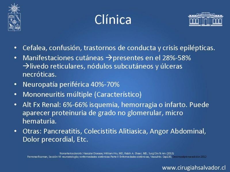 Diapositiva 30 de Enfermedad vascular no aterosclerótica: Diagnostico y manejo