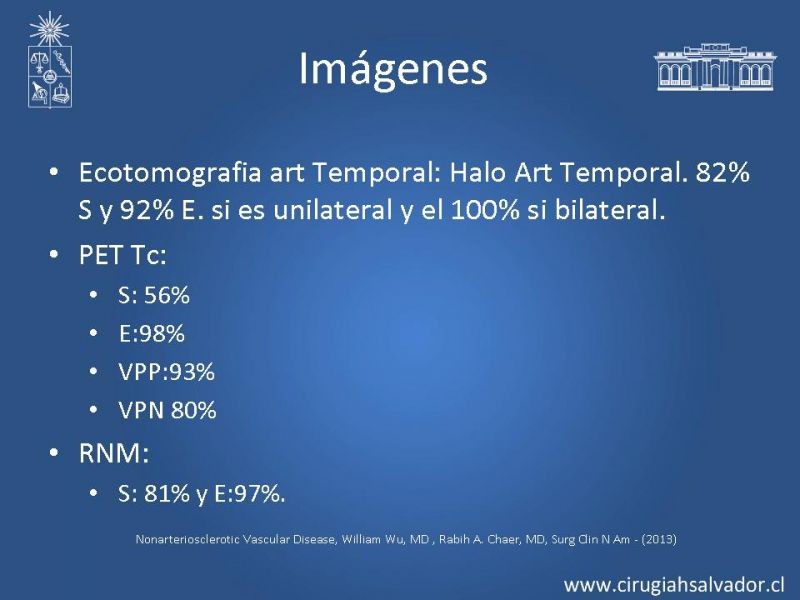 Diapositiva 25 de Enfermedad vascular no aterosclerótica: Diagnostico y manejo