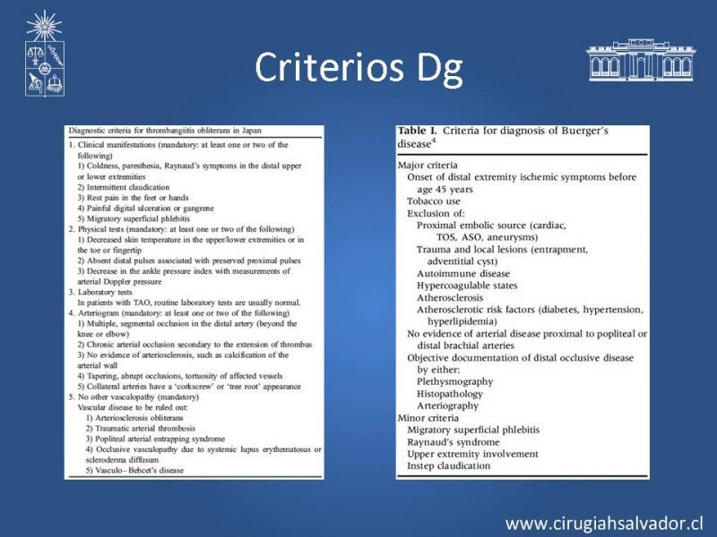 Diapositiva 10 de Enfermedad vascular no aterosclerótica: Diagnostico y manejo