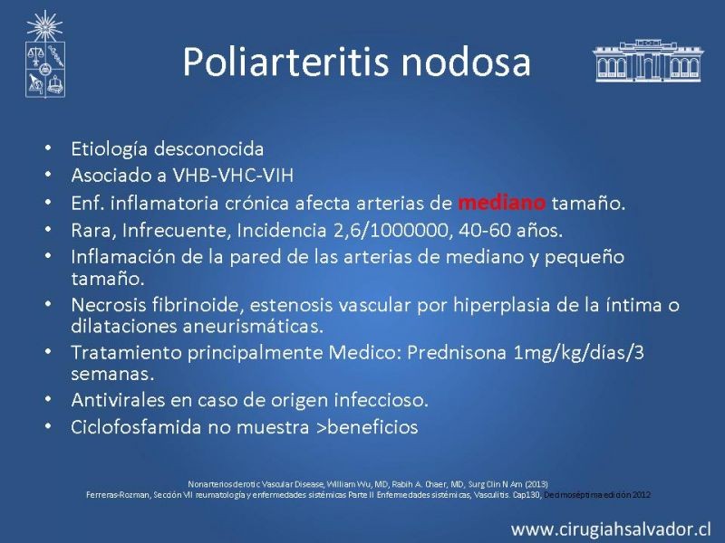 Diapositiva 29 de Enfermedad vascular no aterosclerótica: Diagnostico y manejo