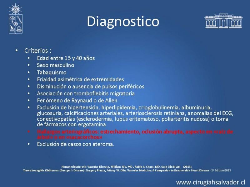 Diapositiva 9 de Enfermedad vascular no aterosclerótica: Diagnostico y manejo
