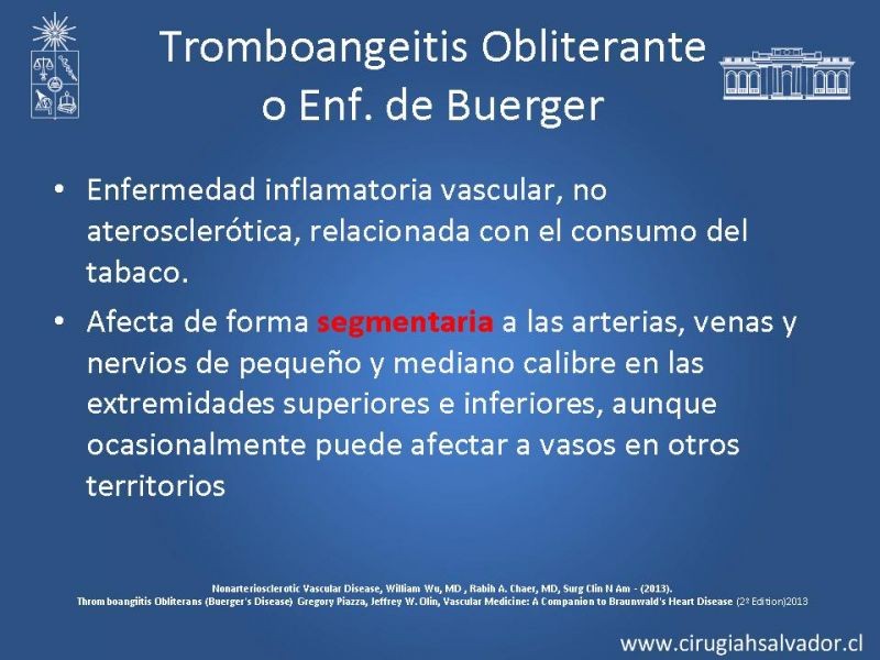 Diapositiva 2 de Enfermedad vascular no aterosclerótica: Diagnostico y manejo