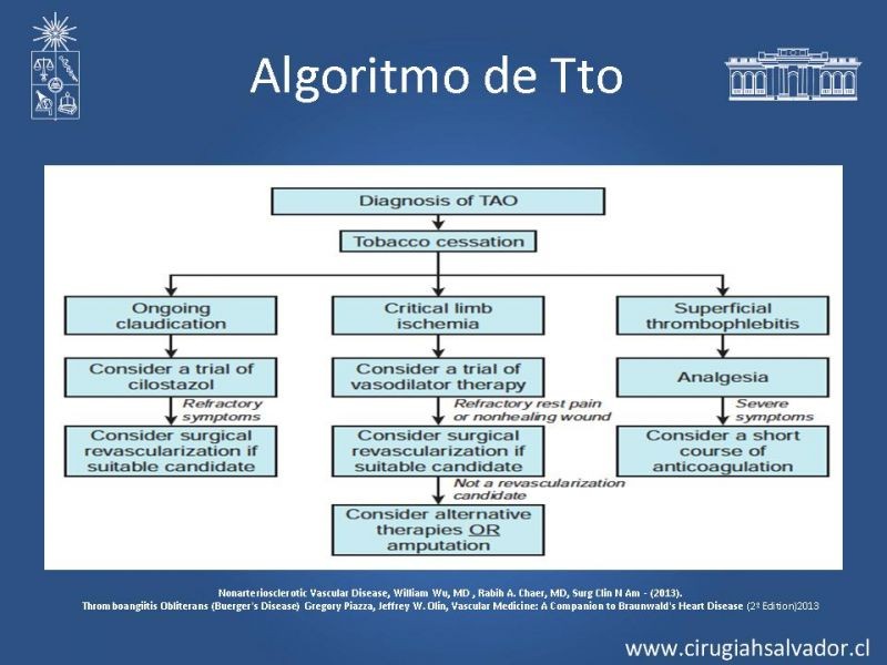 Diapositiva 11 de Enfermedad vascular no aterosclerótica: Diagnostico y manejo