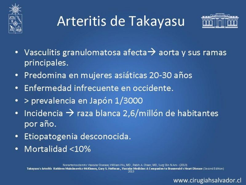 Diapositiva 16 de Enfermedad vascular no aterosclerótica: Diagnostico y manejo