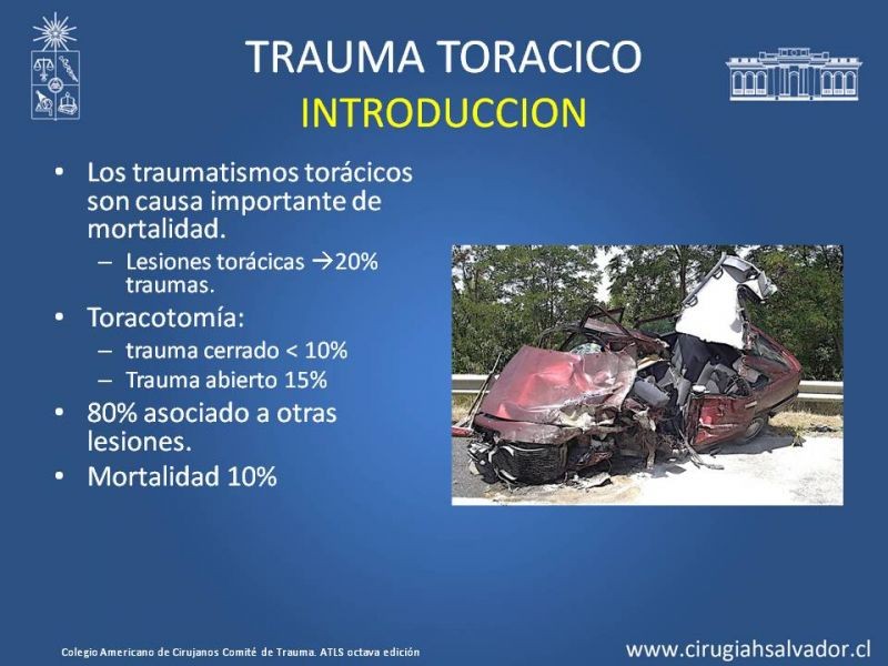 Diapositiva 7 de Trauma Torax I