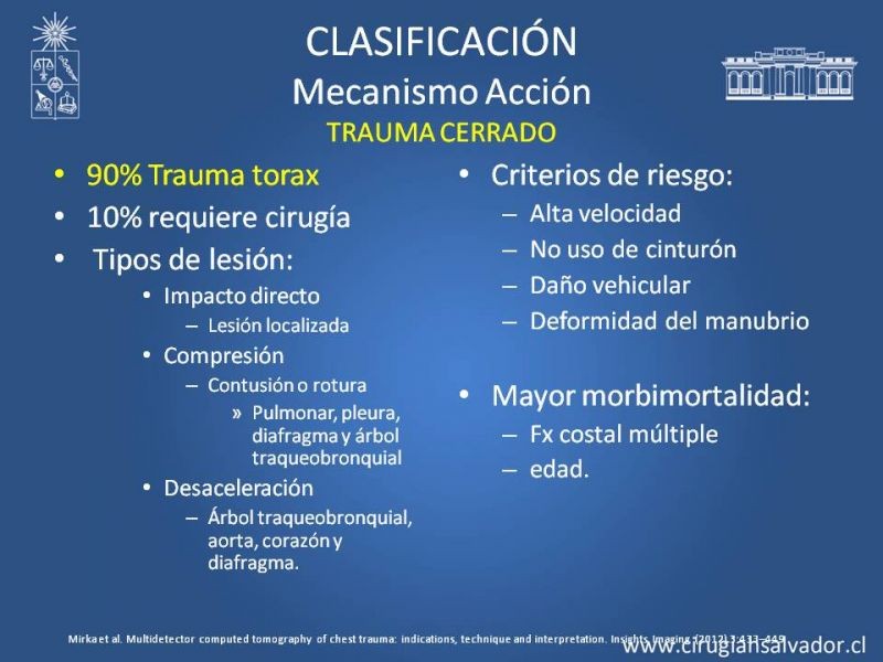Diapositiva 10 de Trauma Torax I