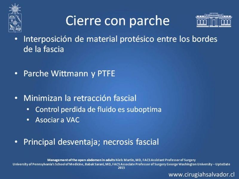 Diapositiva 6 de Laparostomía contenida