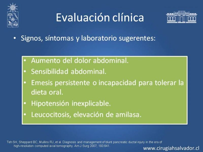 Diapositiva 6 de Trauma Pancreatoduodenal
