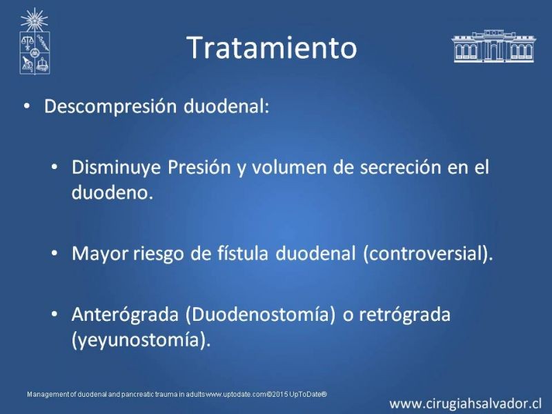Diapositiva 22 de Trauma Pancreatoduodenal