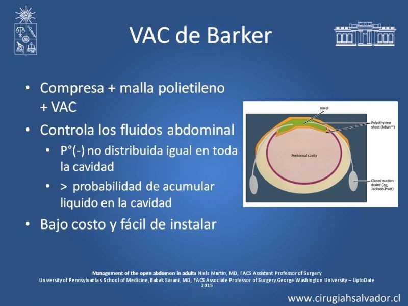 Diapositiva 10 de Laparostomía contenida