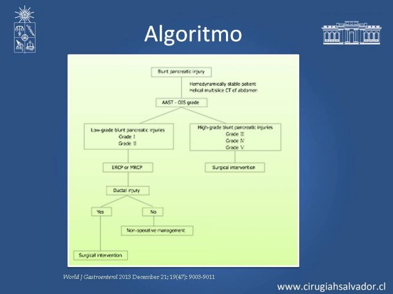 Diapositiva 34 de Trauma Pancreatoduodenal
