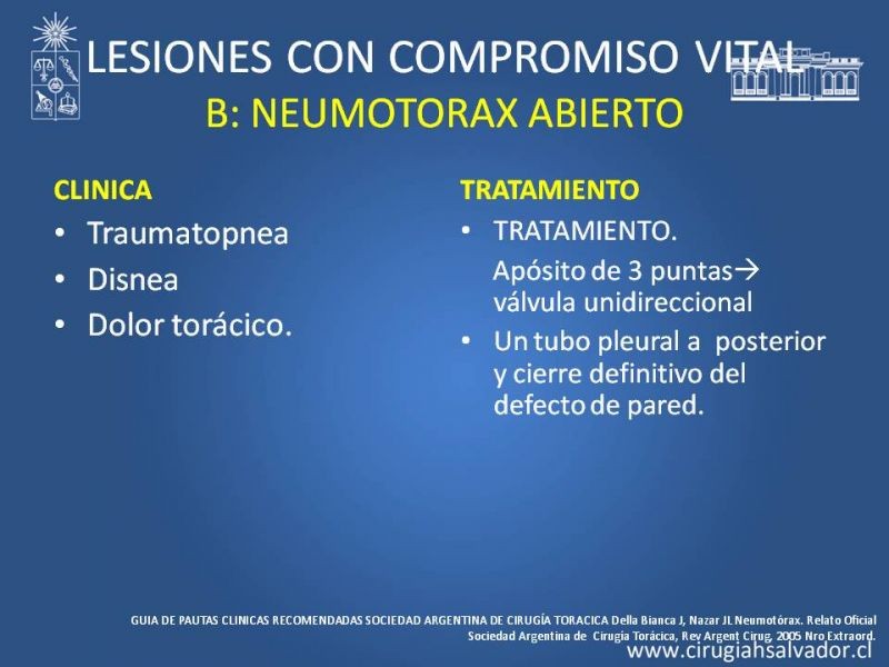 Diapositiva 24 de Trauma Torax I