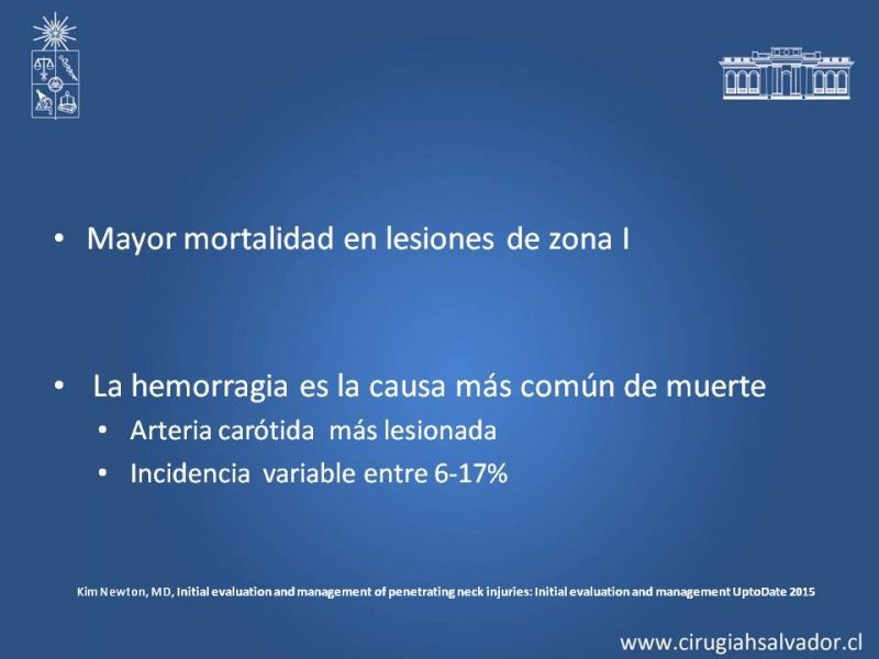 Diapositiva 3 de Trauma Penetrante Cervical