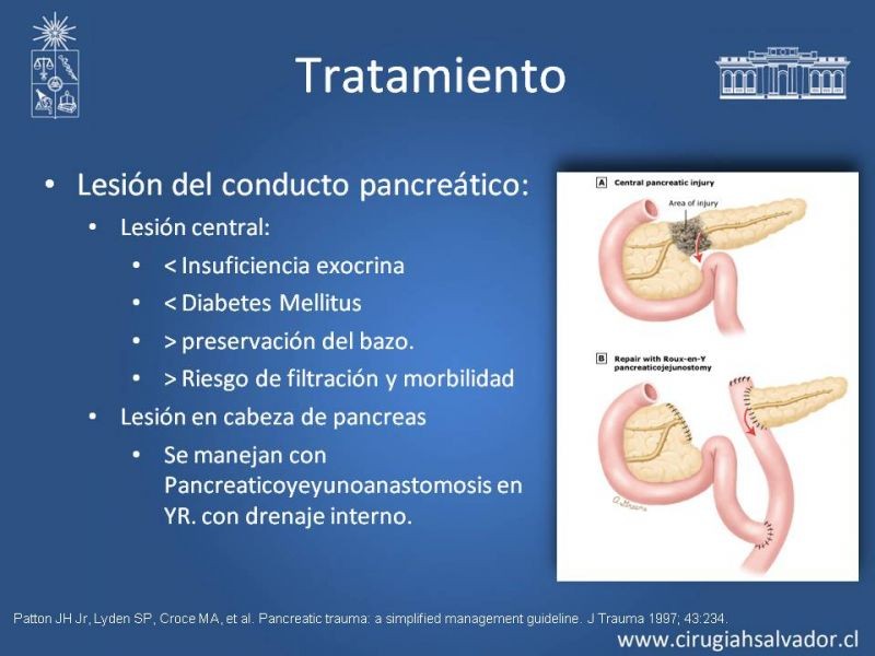 Diapositiva 28 de Trauma Pancreatoduodenal