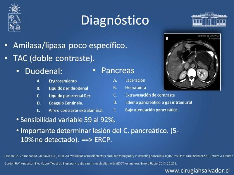 Diapositiva 7 de Trauma Pancreatoduodenal