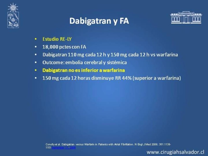 Diapositiva 8 de Nuevos Anticoagulantes