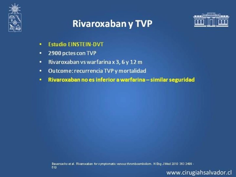 Diapositiva 13 de Nuevos Anticoagulantes