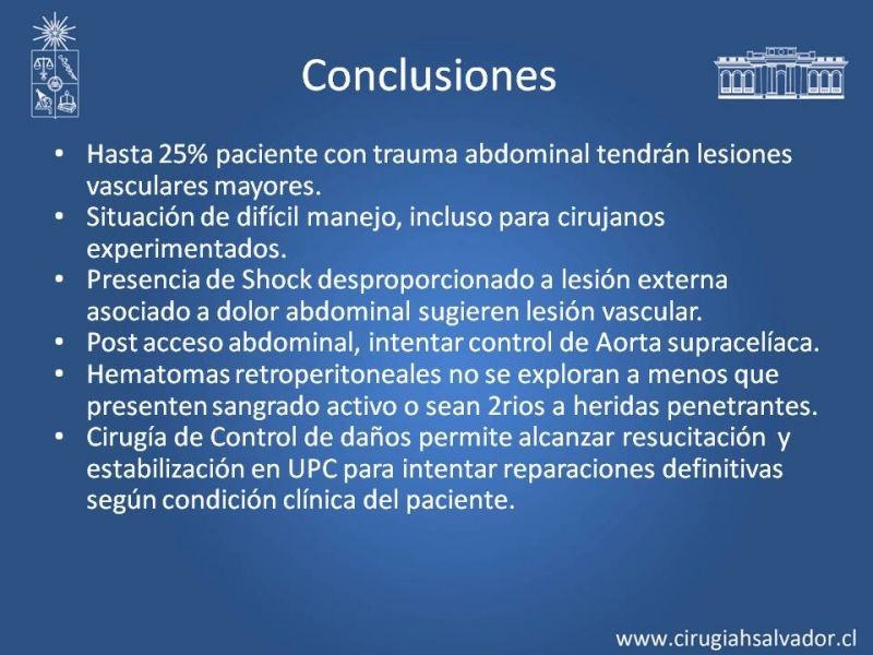 Diapositiva 57 de Trauma Vascular Abdominal