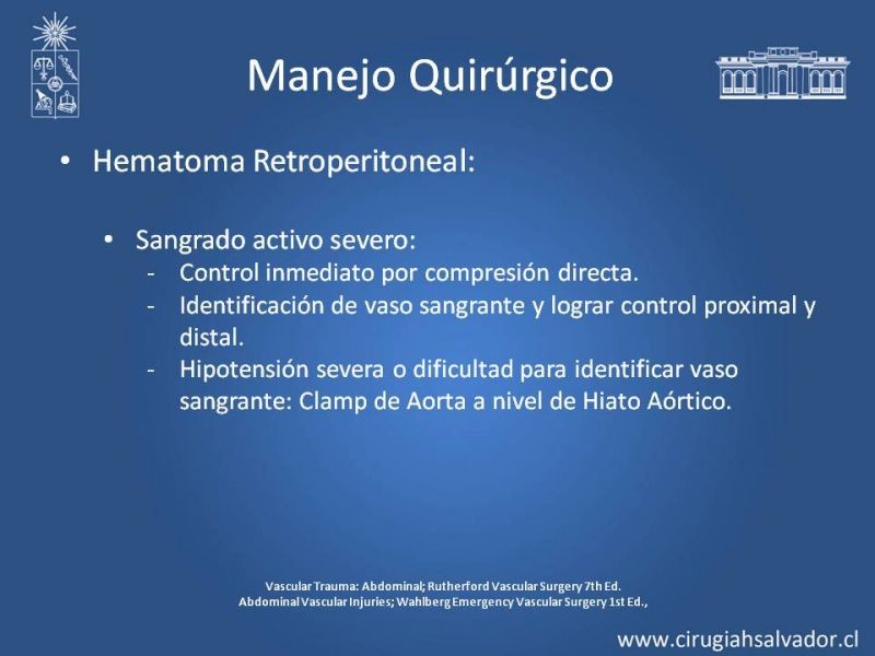 Diapositiva 15 de Trauma Vascular Abdominal