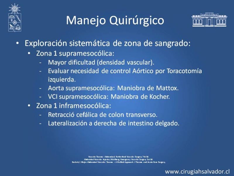 Diapositiva 16 de Trauma Vascular Abdominal