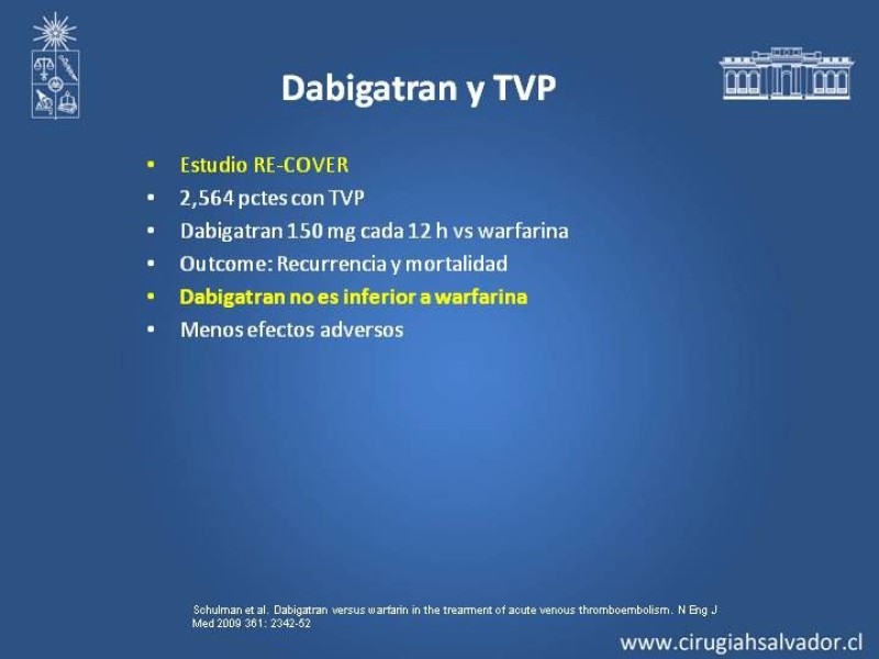 Diapositiva 9 de Nuevos Anticoagulantes