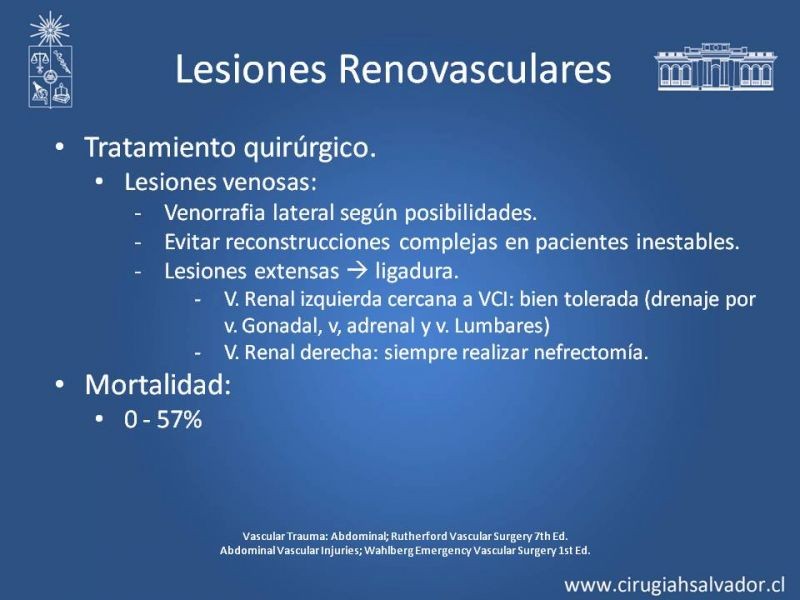 Diapositiva 44 de Trauma Vascular Abdominal