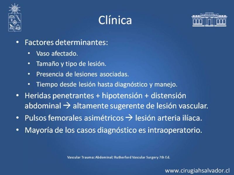 Diapositiva 6 de Trauma Vascular Abdominal