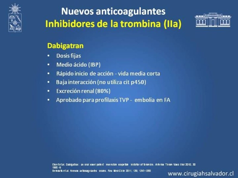 Diapositiva 7 de Nuevos Anticoagulantes