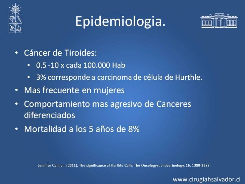 Diapositiva 4 de Tumor Celulas de Hurthle