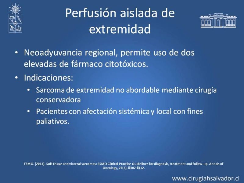 Diapositiva 12 de Adyuvancia y Neoadyuvancia en Sarcomas
