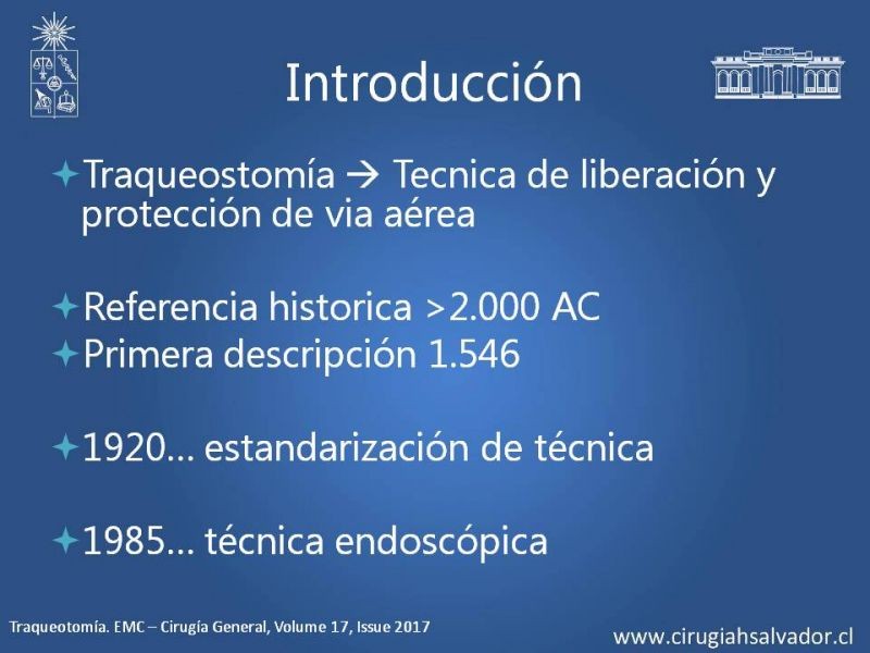 Diapositiva 1 de Traqueostomía
