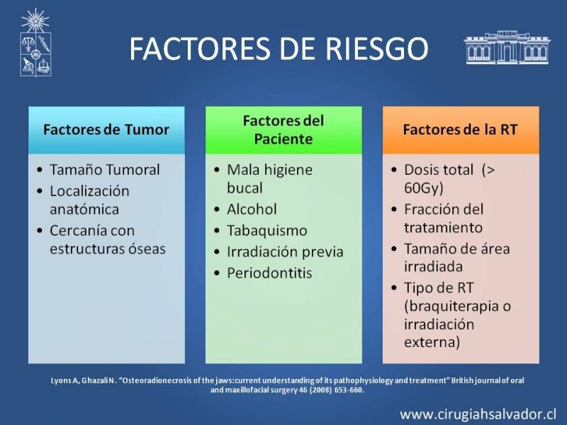 Diapositiva 8 de Osteoradionecrosis